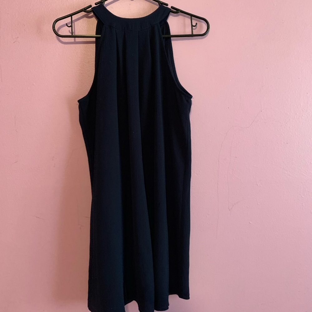 Navy blue dress